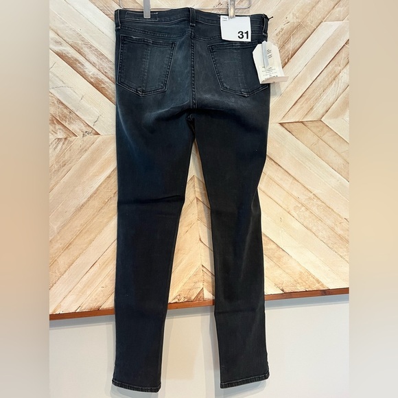 NWT Rag & Bone 10in Capri with Slit Distressed Faded Skinny Jeans Size 31 - Picture 10 of 12